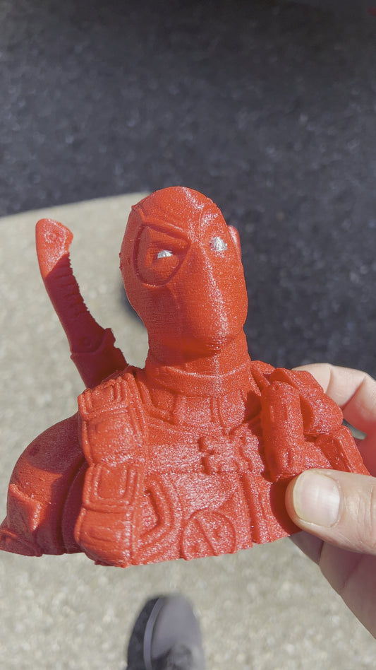 Deadpool 3D Figur für Anhängerkupplung